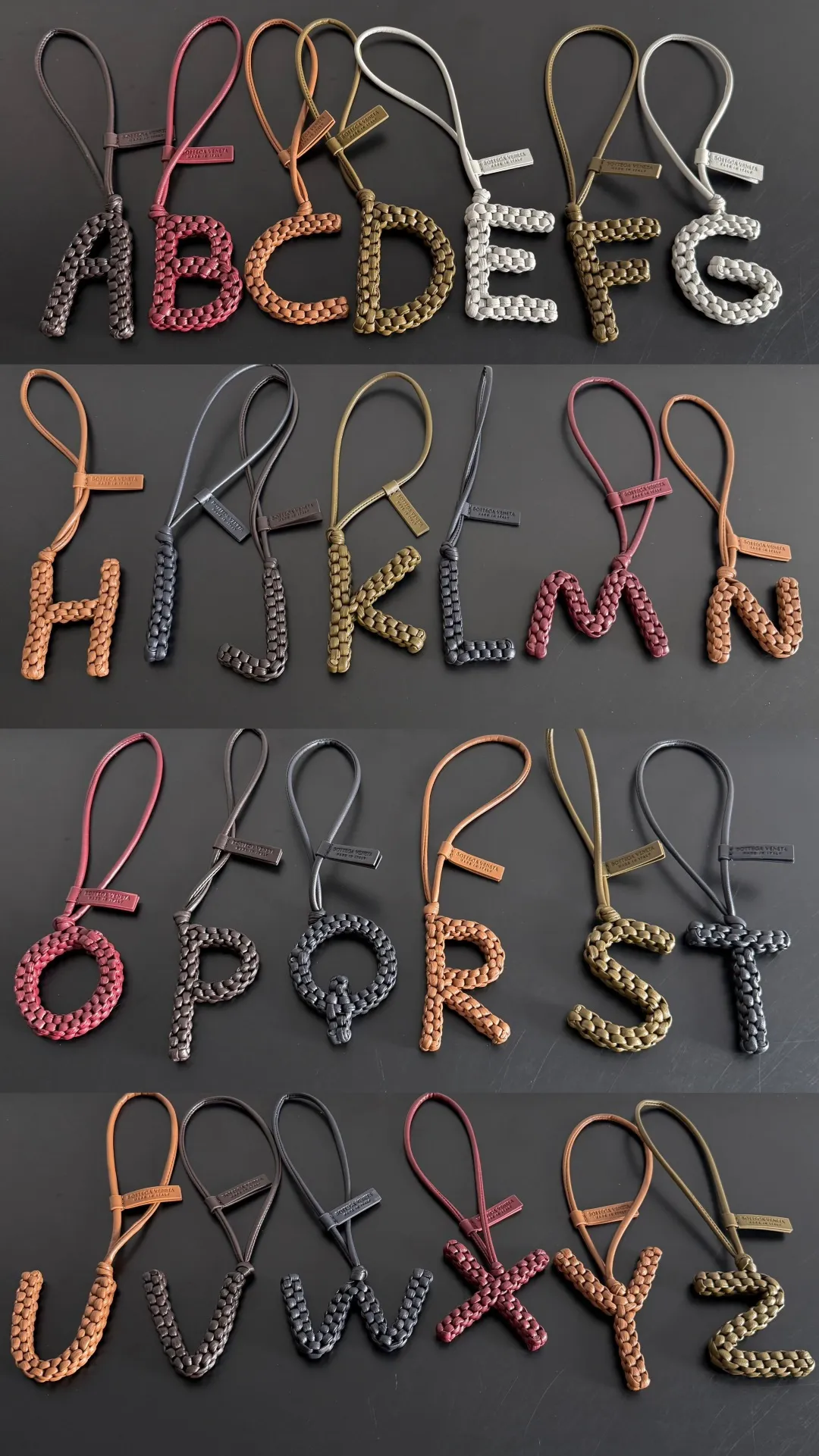 Woven letter bag hanging--26 models in stock, batch 420